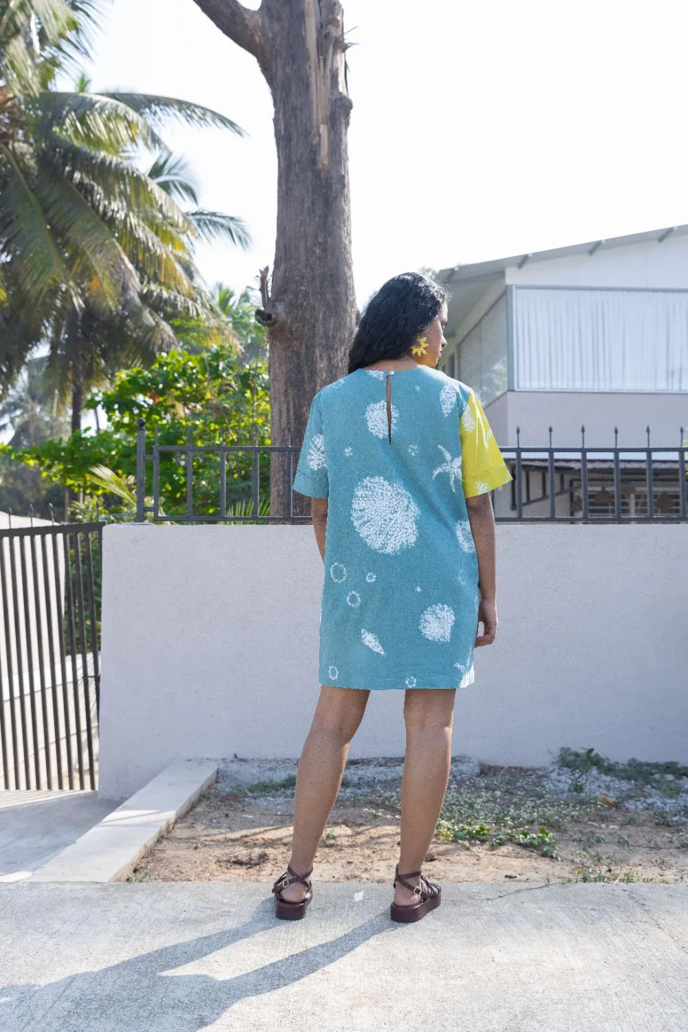 Tropical Twist Shift Dress