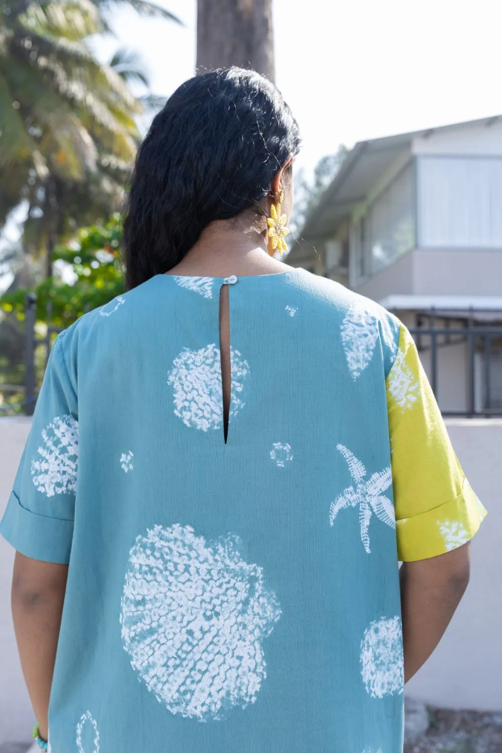Tropical Twist Shift Dress
