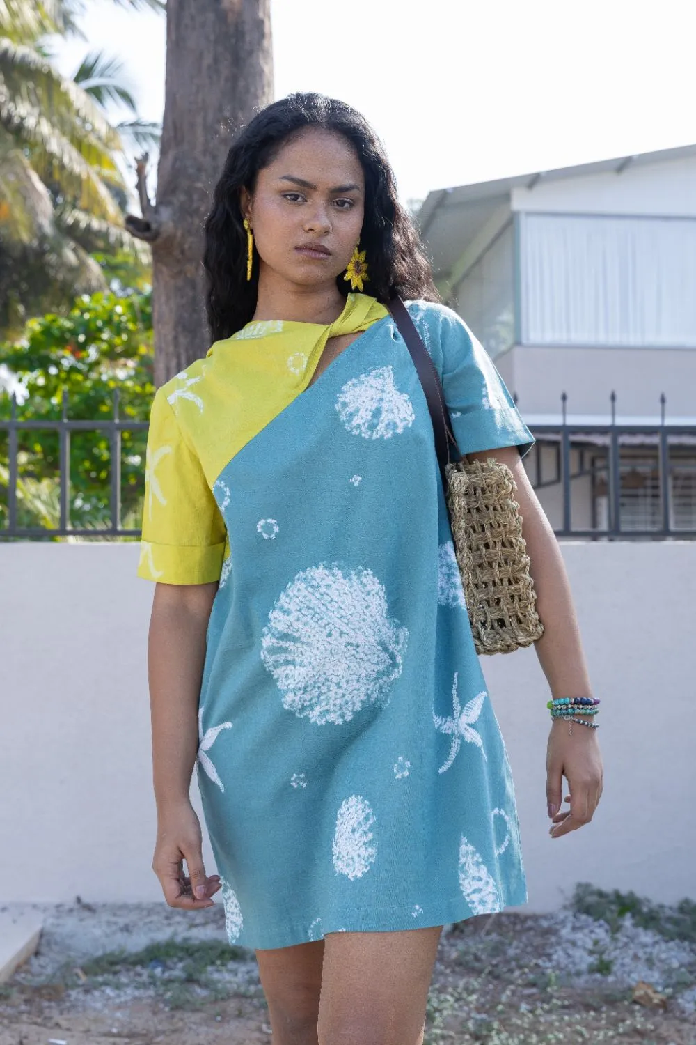 Tropical Twist Shift Dress