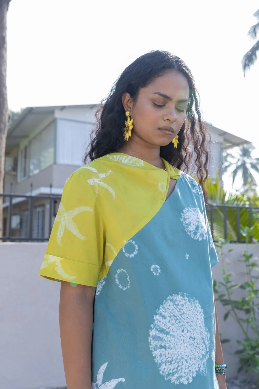 Tropical Twist Shift Dress