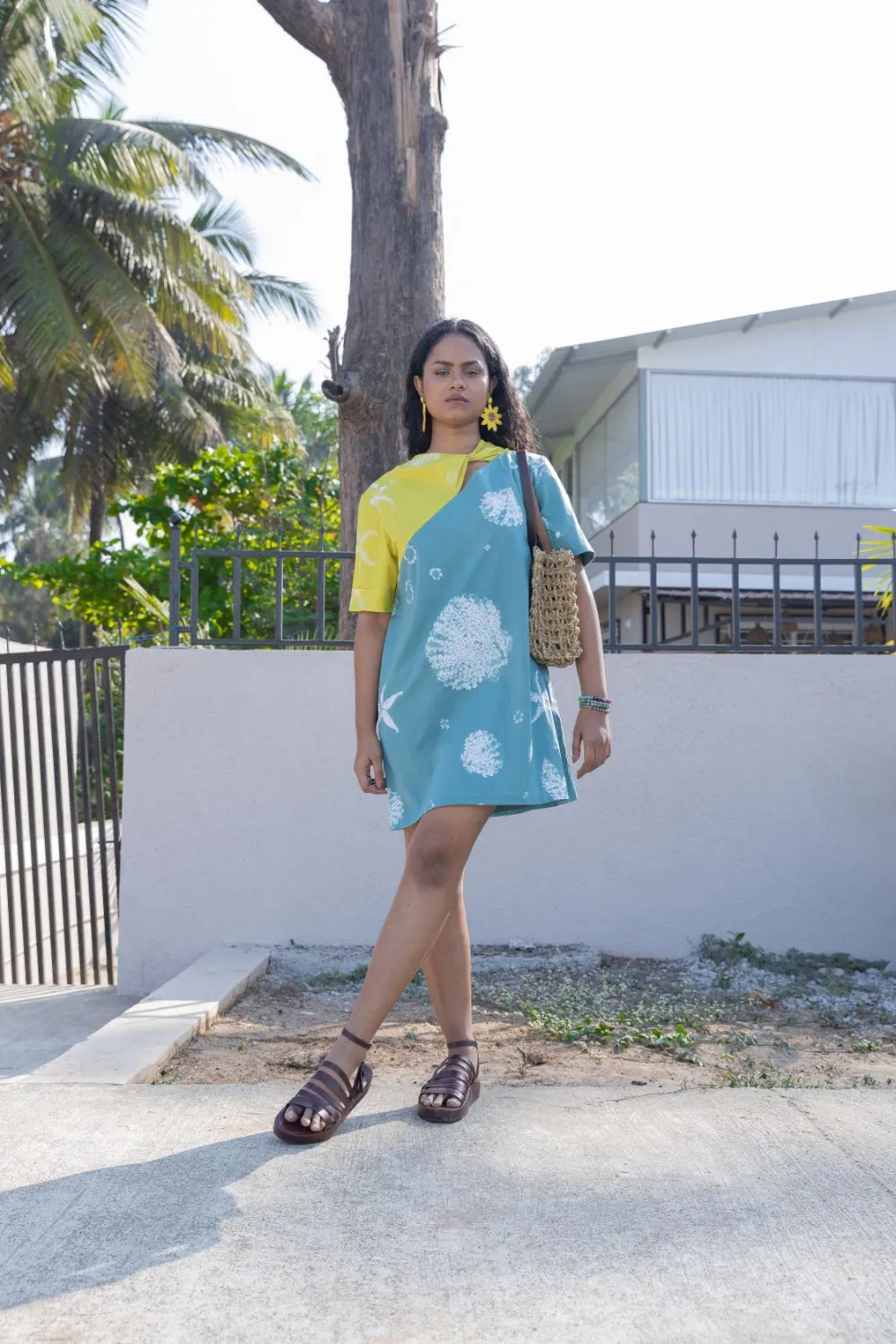 Tropical Twist Shift Dress