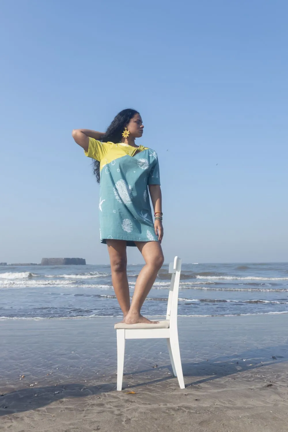 Tropical Twist Shift Dress
