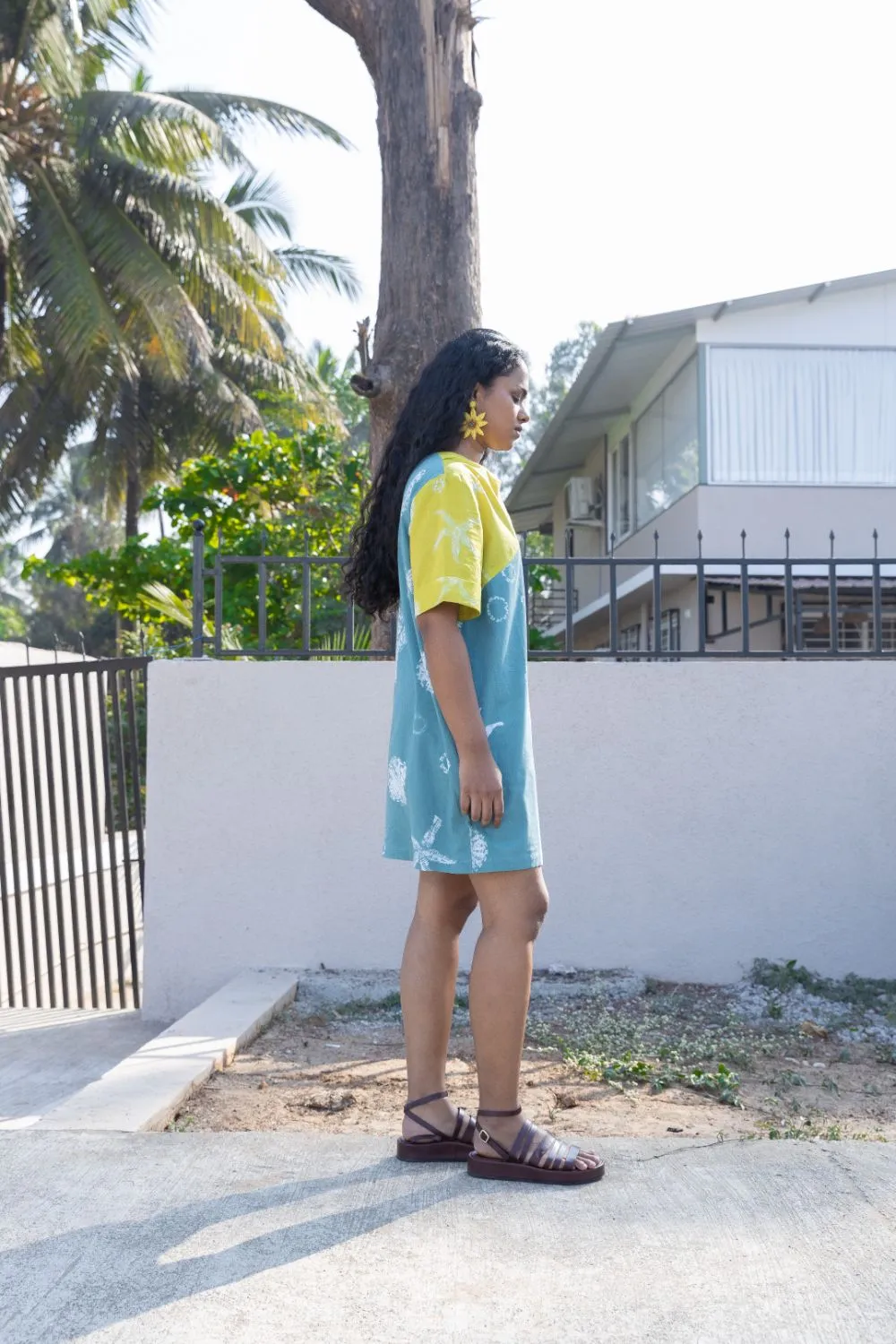 Tropical Twist Shift Dress