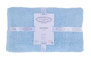 Turkish Cotton Bath Sheet Towel by La'Hammam