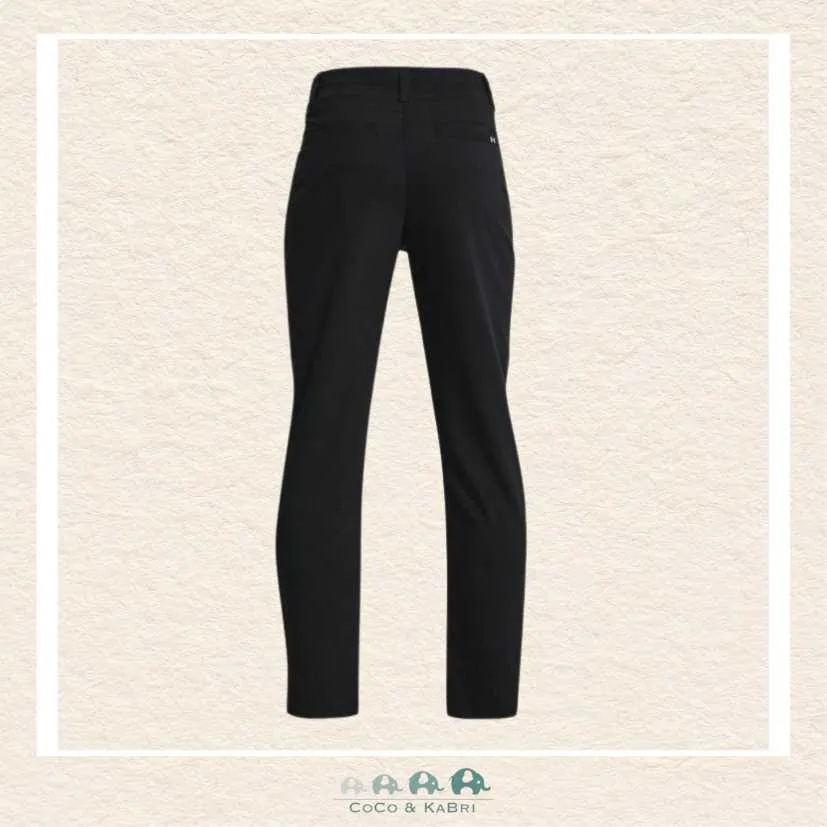 Under Armour: Boys Matchplay Pants - Black
