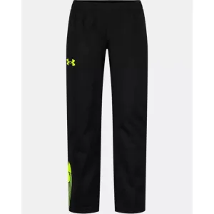 Under Armour Boys' UA Big Logo Tapered Pant - Black