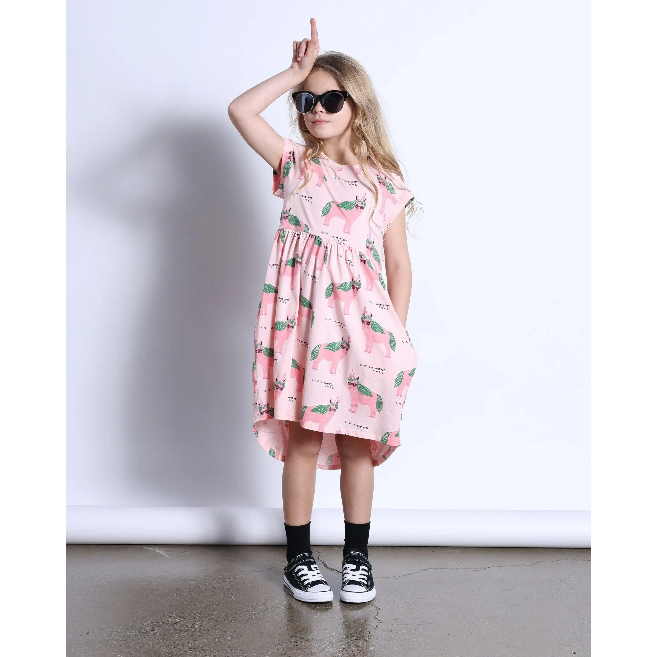 Unicool Dress- Pink Marle