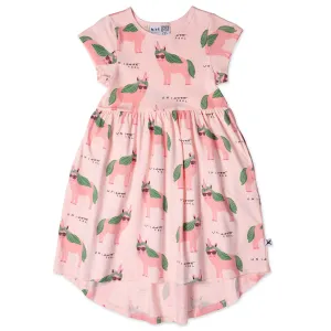 Unicool Dress- Pink Marle