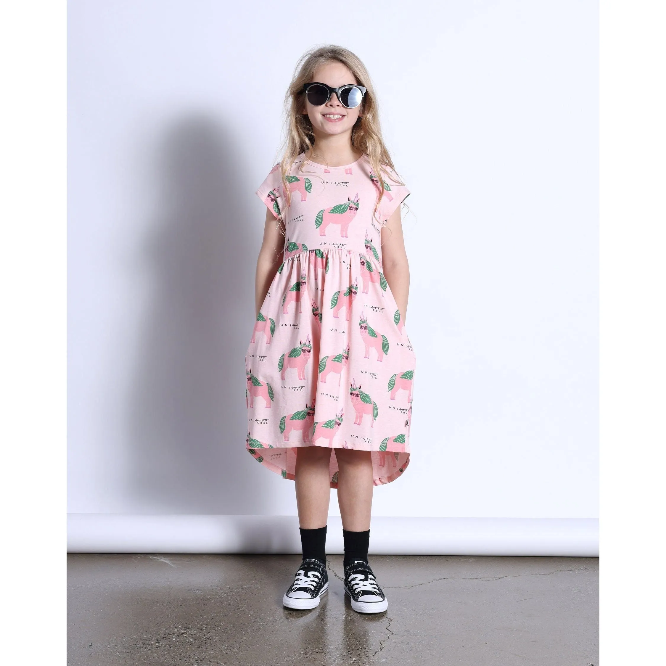 Unicool Dress- Pink Marle