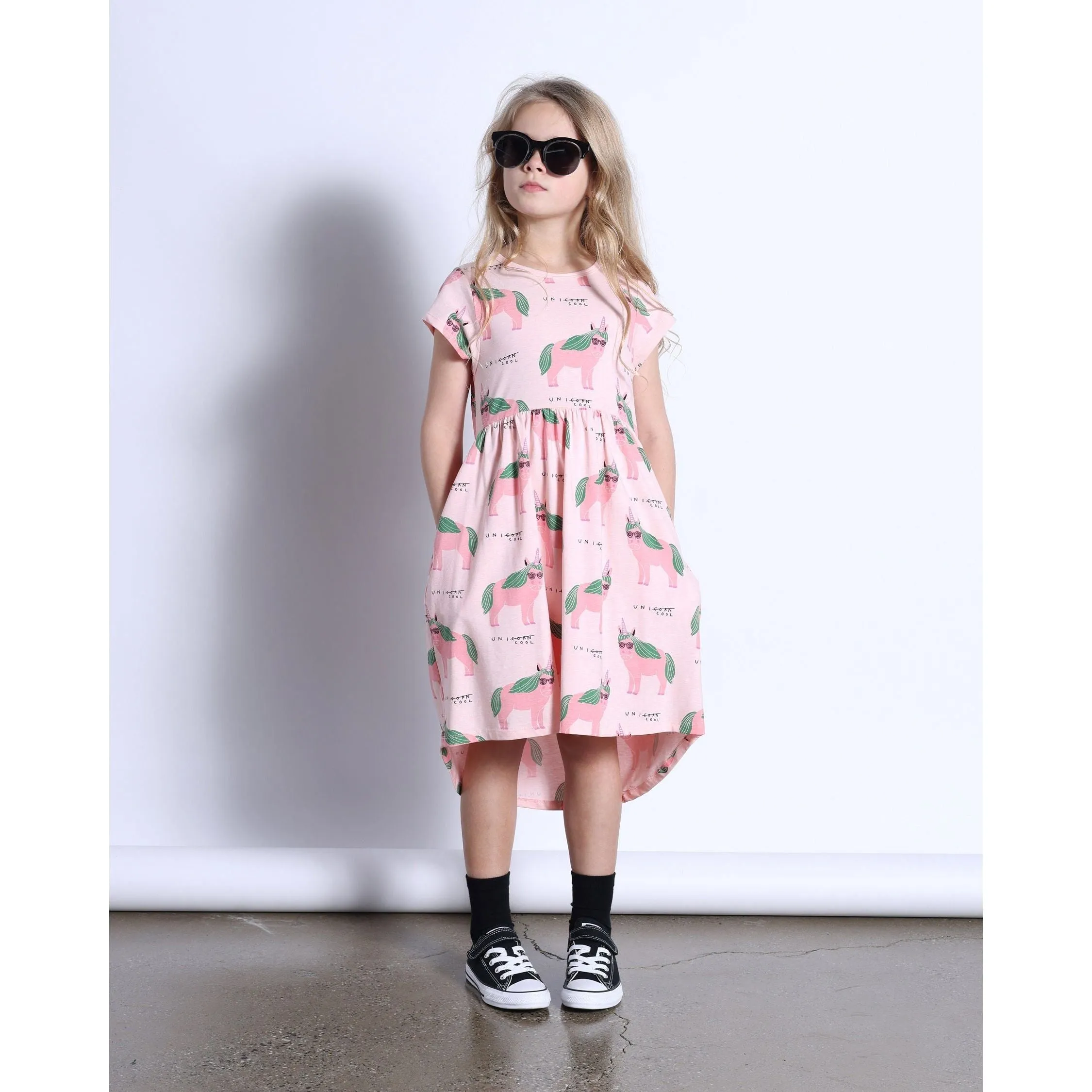 Unicool Dress- Pink Marle