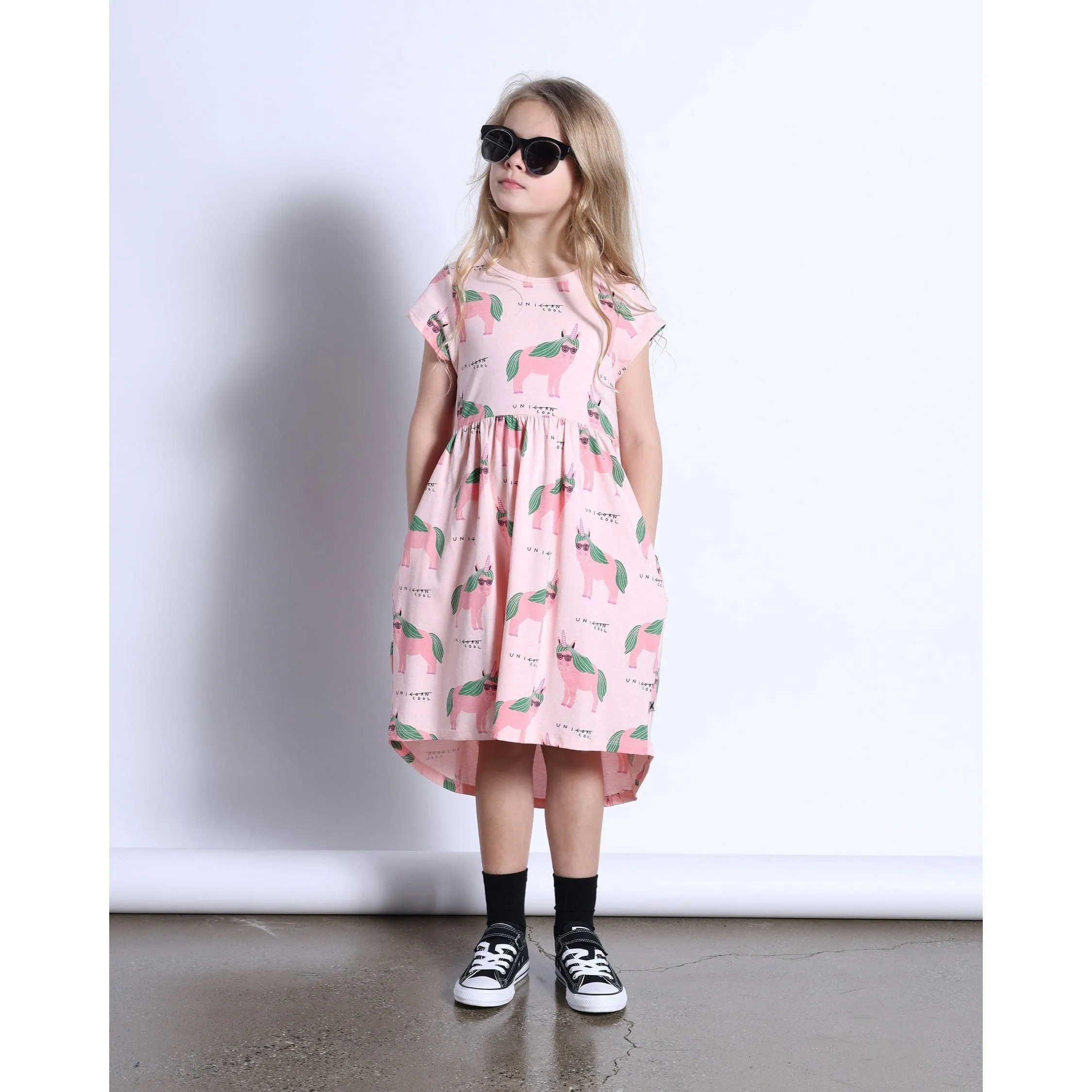 Unicool Dress- Pink Marle