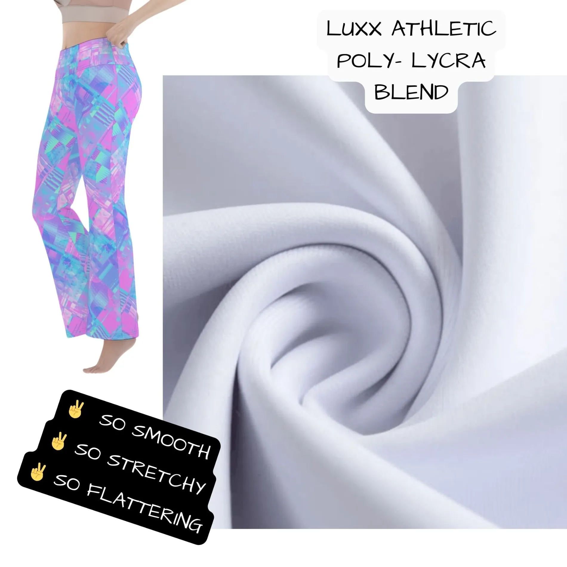 Vaporwave Scene Yoga Flares