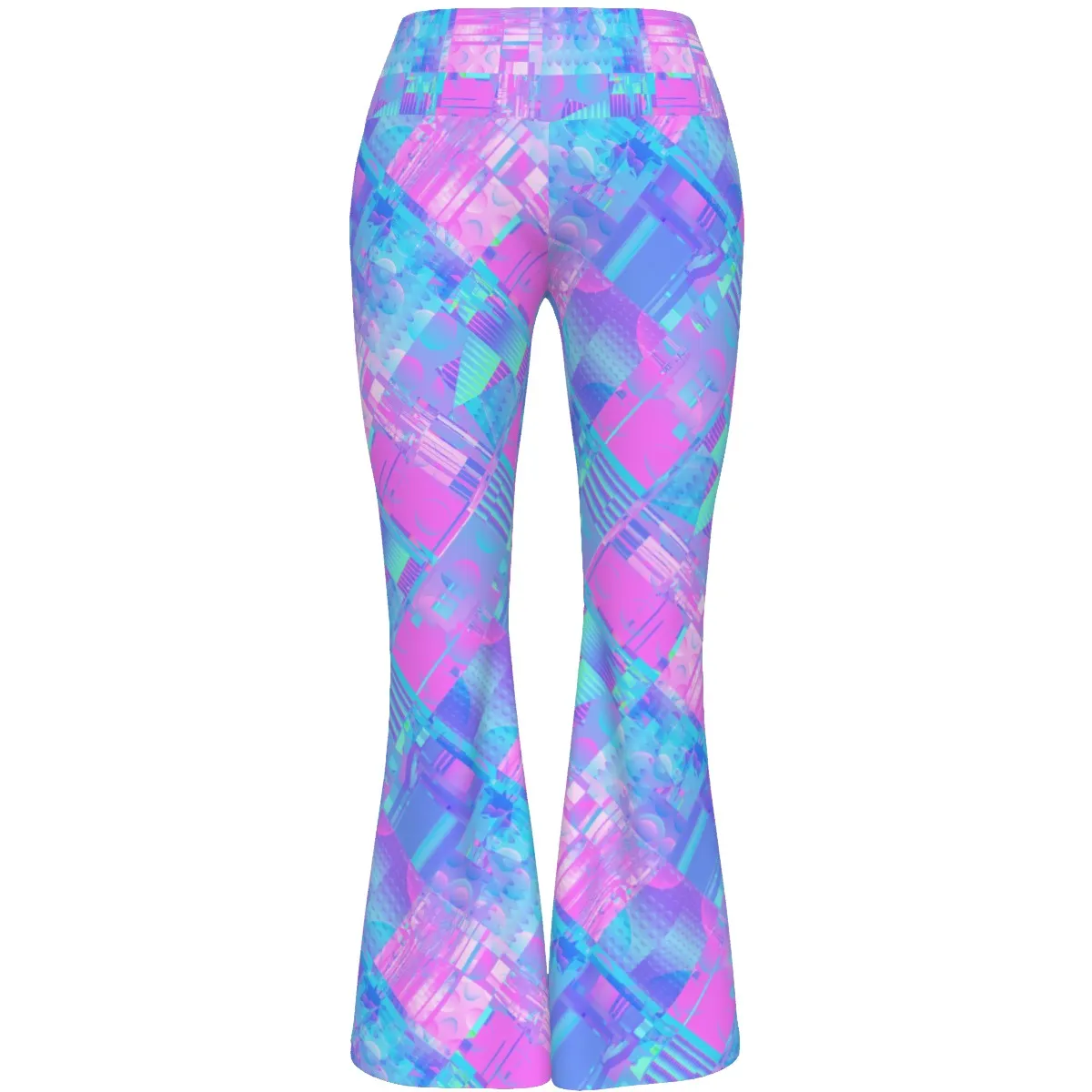 Vaporwave Scene Yoga Flares