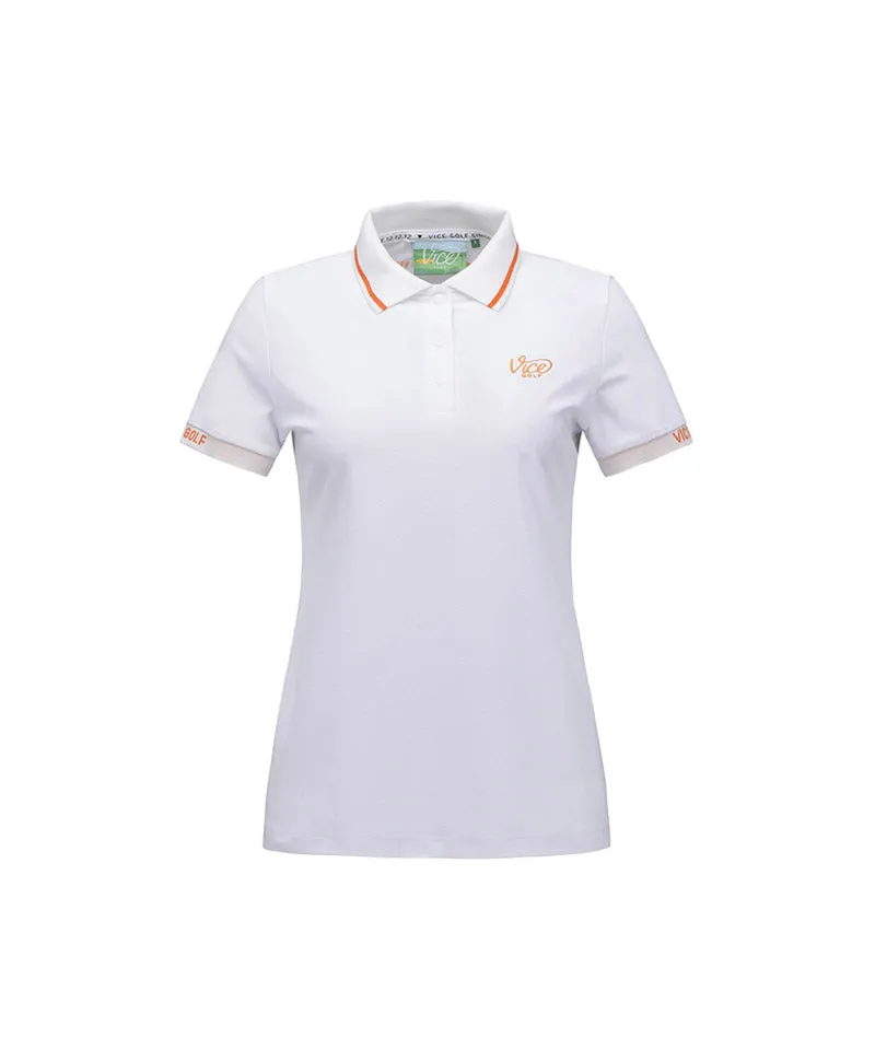 Vice Golf Atelier Women's Embrace T-Shirts - White
