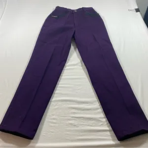 Vintage Z Blaze Jeans Eclipse Bootcut Western High Rise Bareback Purple Black