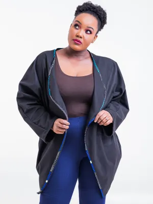 Vivo Lome Cocoon Coat - Black