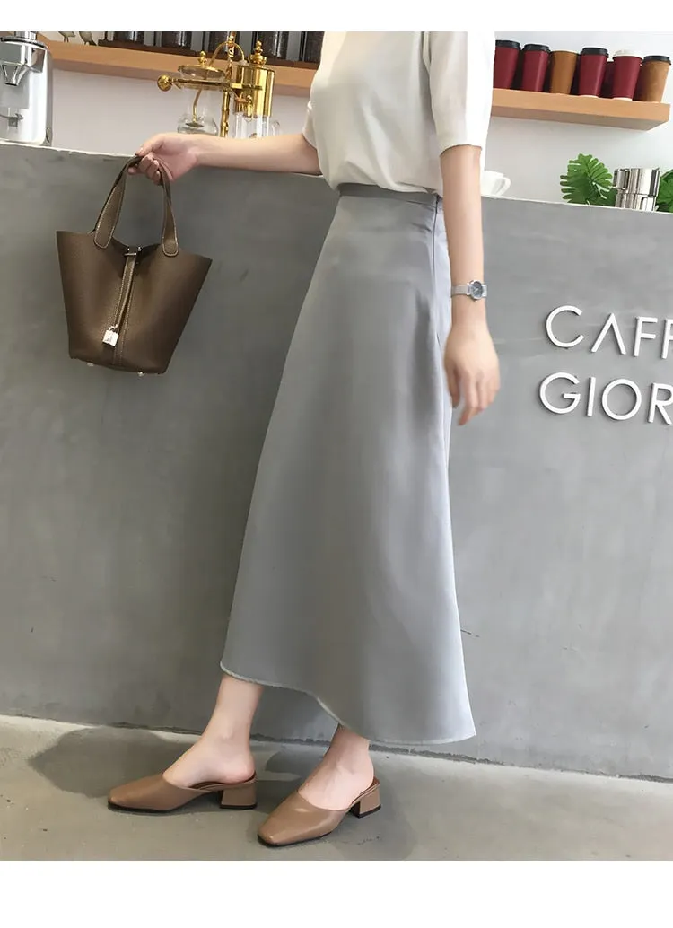 Women Elegant Office Lady Quality Skirt