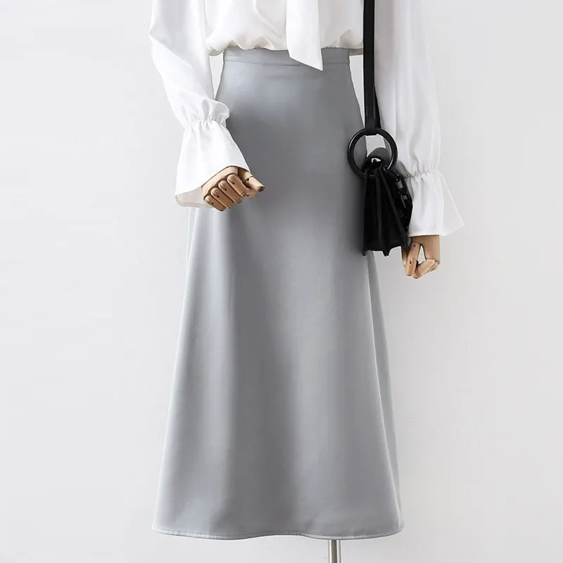 Women Elegant Office Lady Quality Skirt