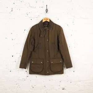 Women's Barbour Beadnell Wax Jacket - Brown - Women's L