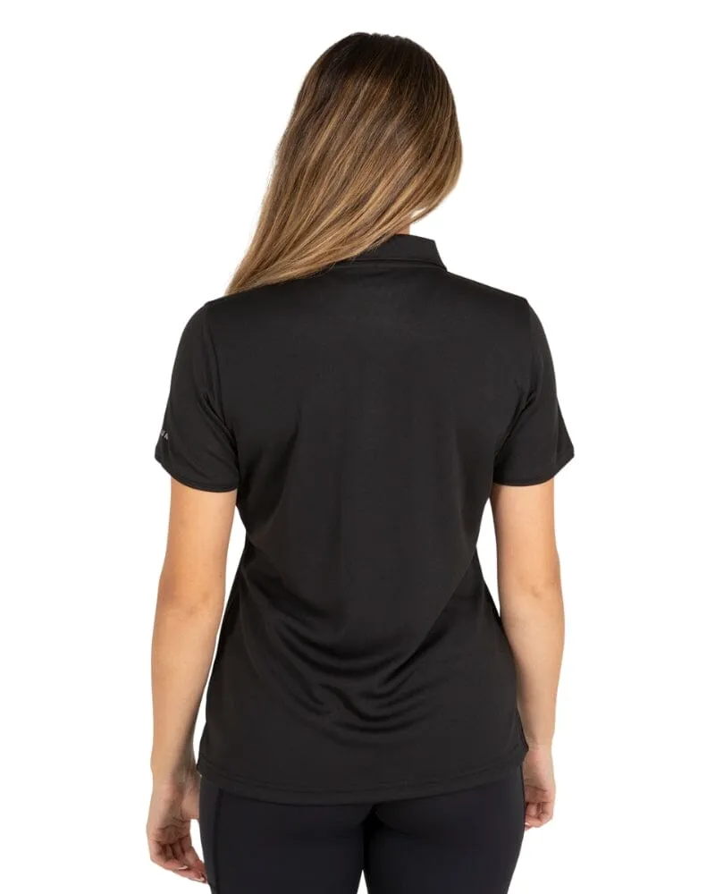 Womens Bolt Polo Shirt - Black