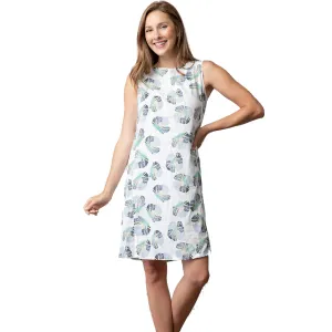 Women's Habitat Built-In Pocket Shift Dress Indigo Floral