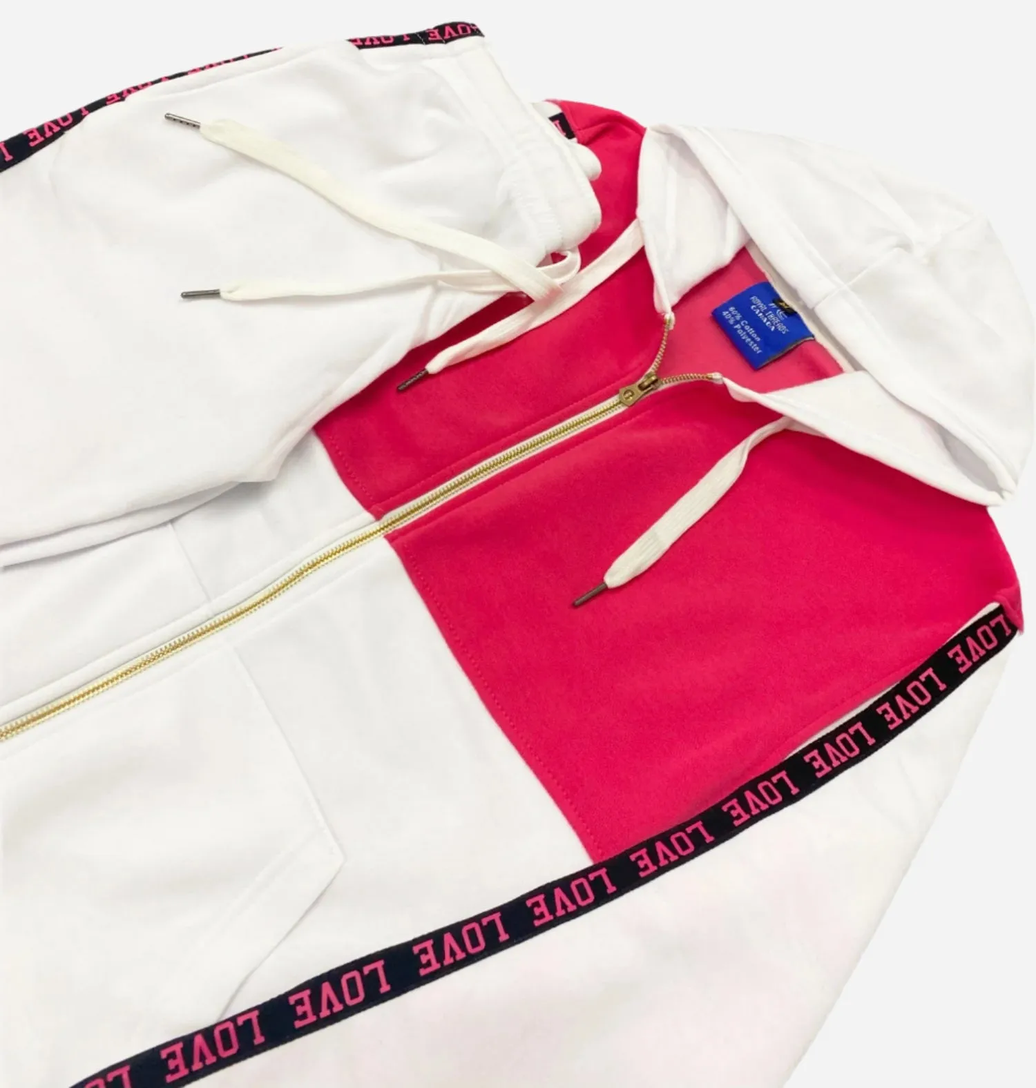 Women's Sweatsuit Love Stripe Outfit
