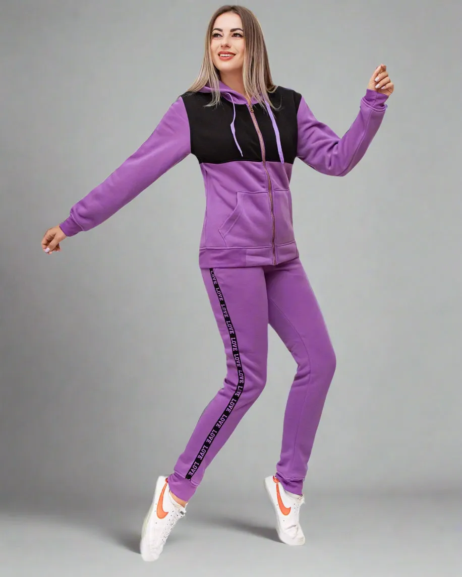 Women's Sweatsuit Love Stripe Outfit