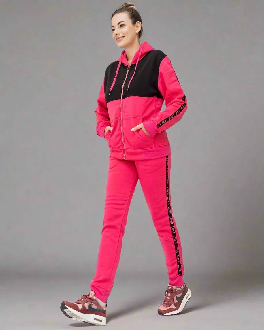 Women's Sweatsuit Love Stripe Outfit