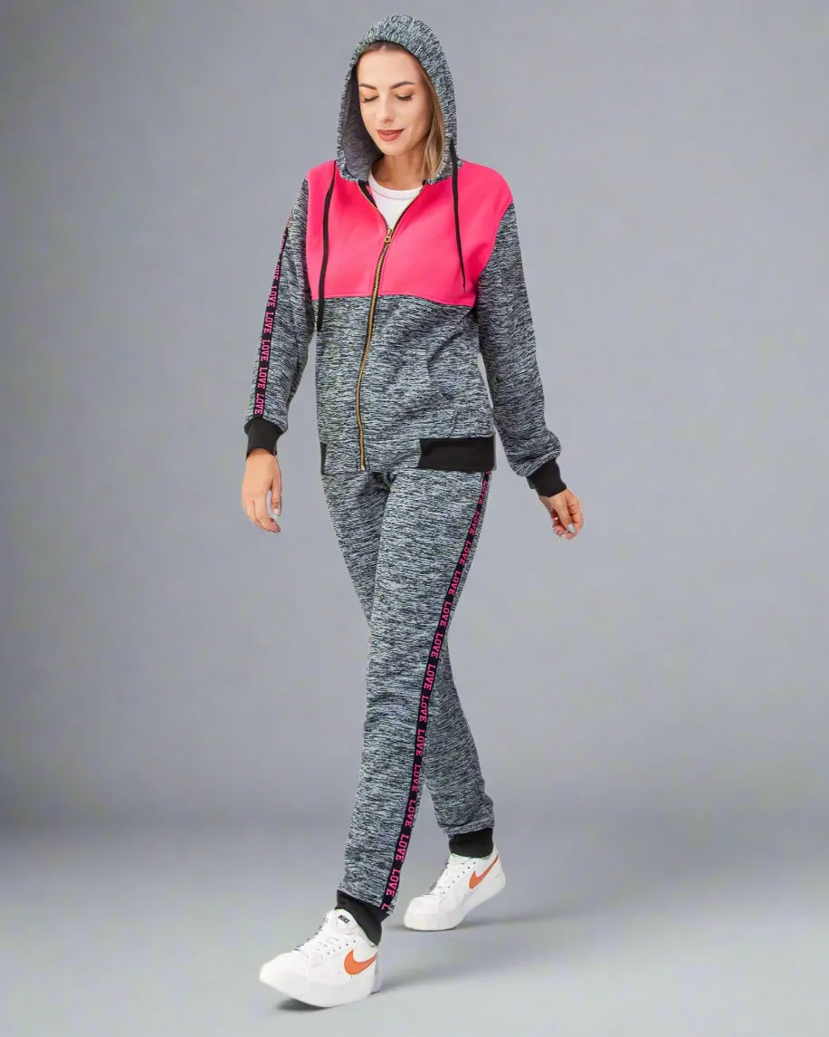 Women's Sweatsuit Love Stripe Outfit