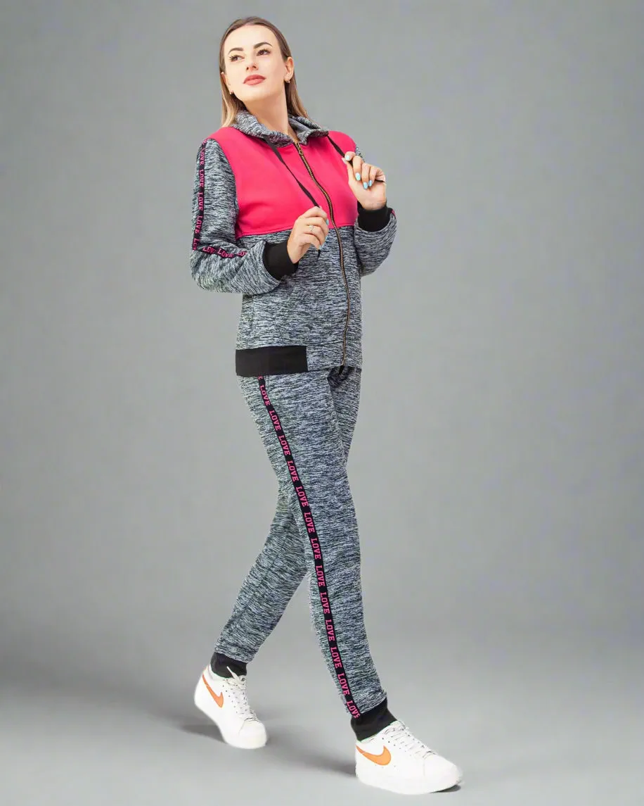 Women's Sweatsuit Love Stripe Outfit