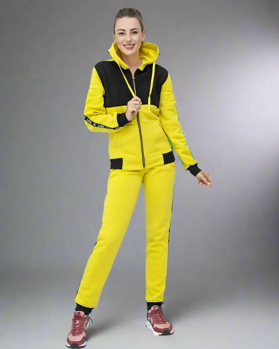 Women's Sweatsuit Love Stripe Outfit