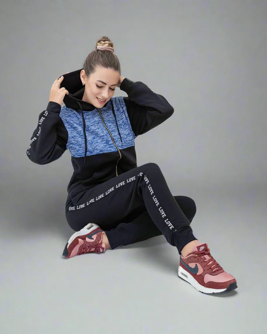 Women's Sweatsuit Love Stripe Outfit