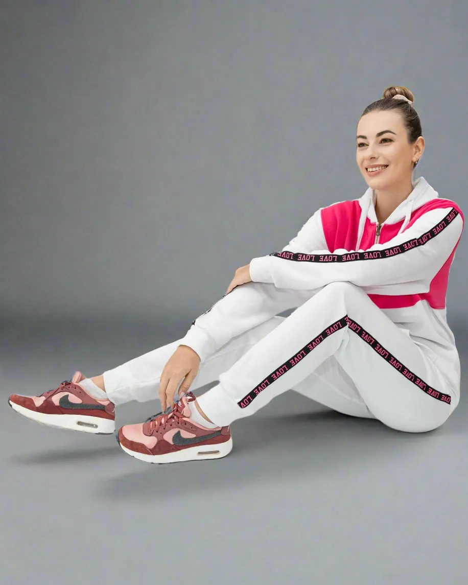 Women's Sweatsuit Love Stripe Outfit