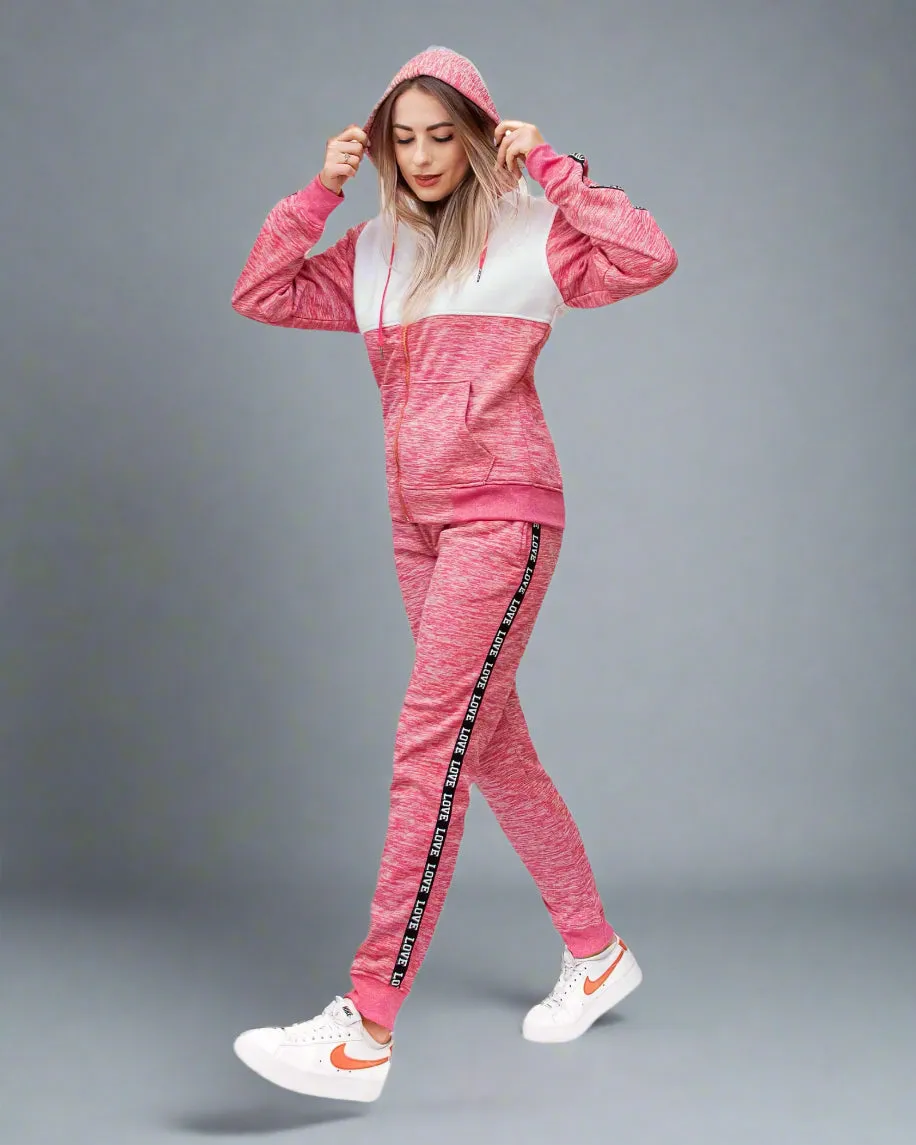 Women's Sweatsuit Love Stripe Outfit
