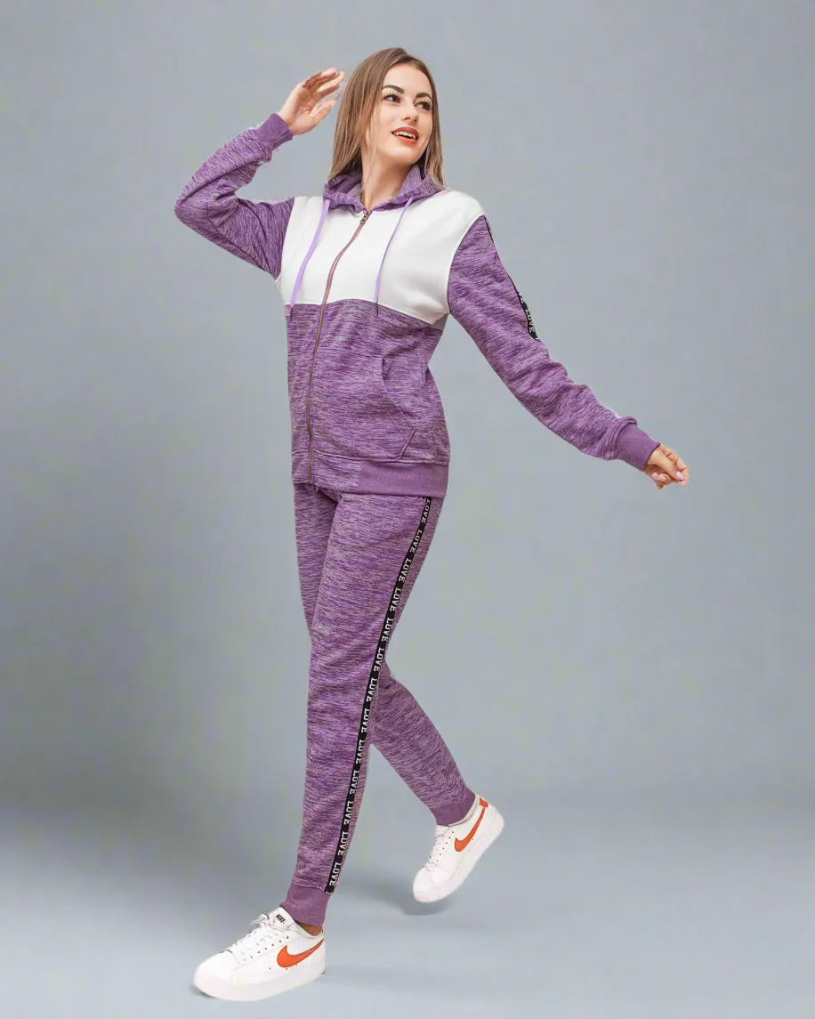 Women's Sweatsuit Love Stripe Outfit