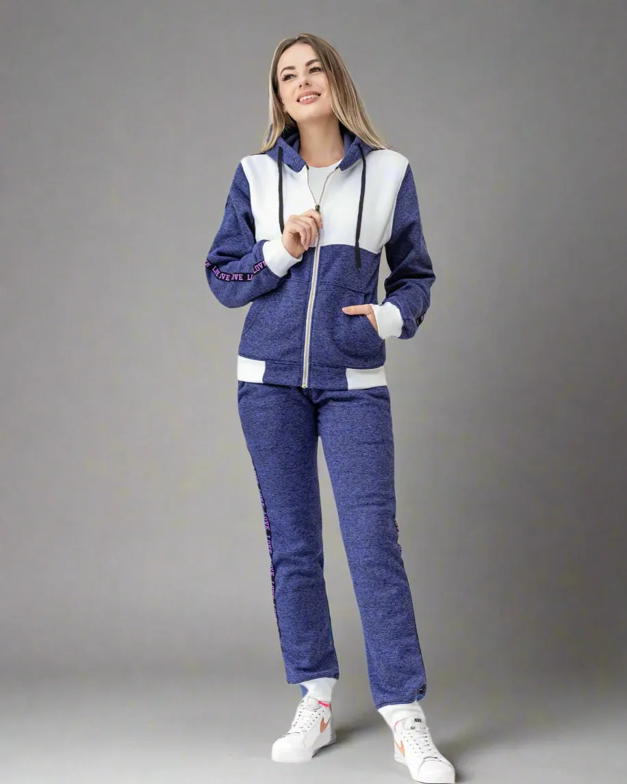 Women's Sweatsuit Love Stripe Outfit