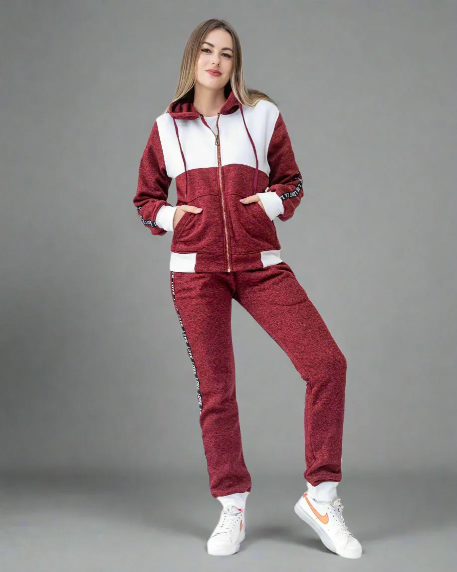 Women's Sweatsuit Love Stripe Outfit