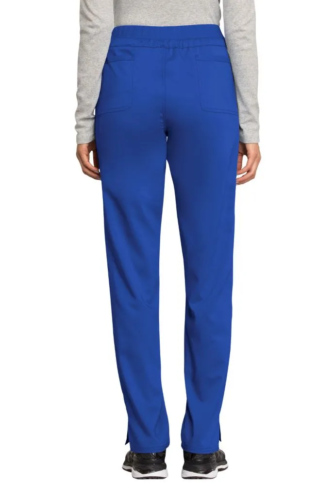 Women's Tapered Leg Drawstring Scrub Pant, Royal Blue