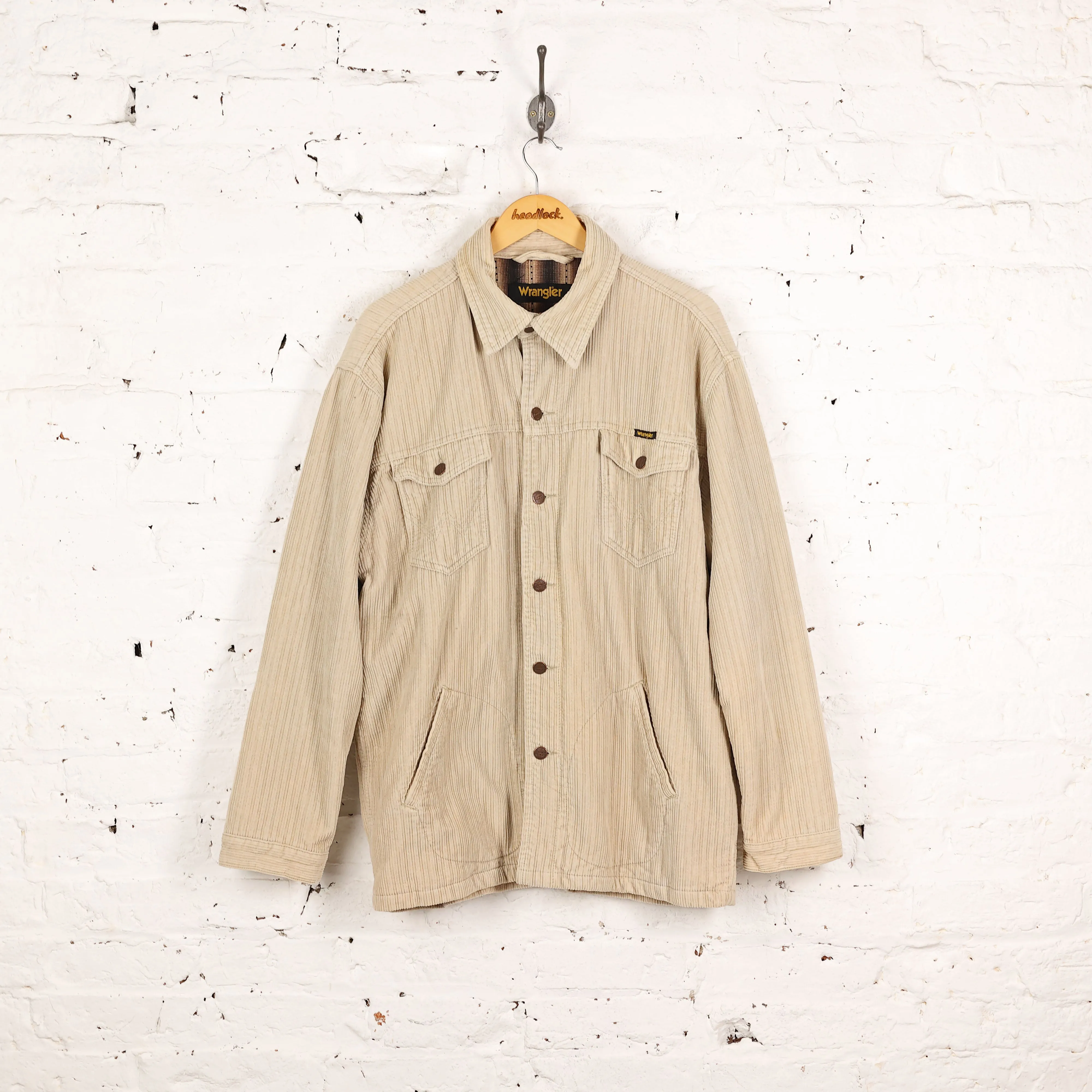 Wrangler Cord 90s Jacket - Beige - L
