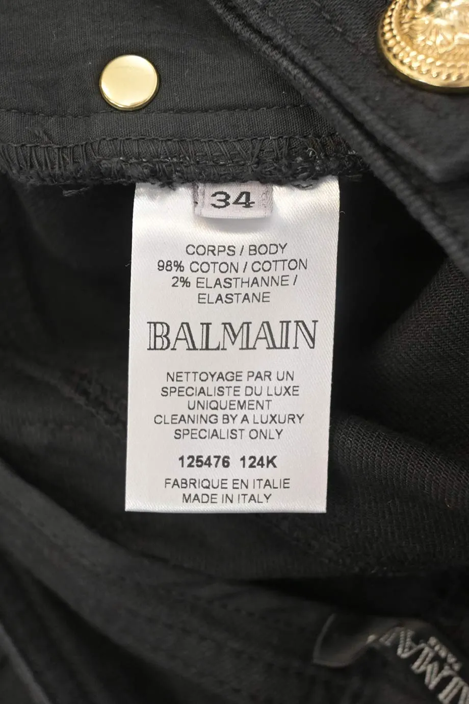 [WW40195] Balmain | Denim Pants