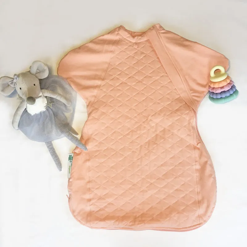 XSLEEPY HUGS Newborn - Peach Pink (Winter | Organic Cotton)